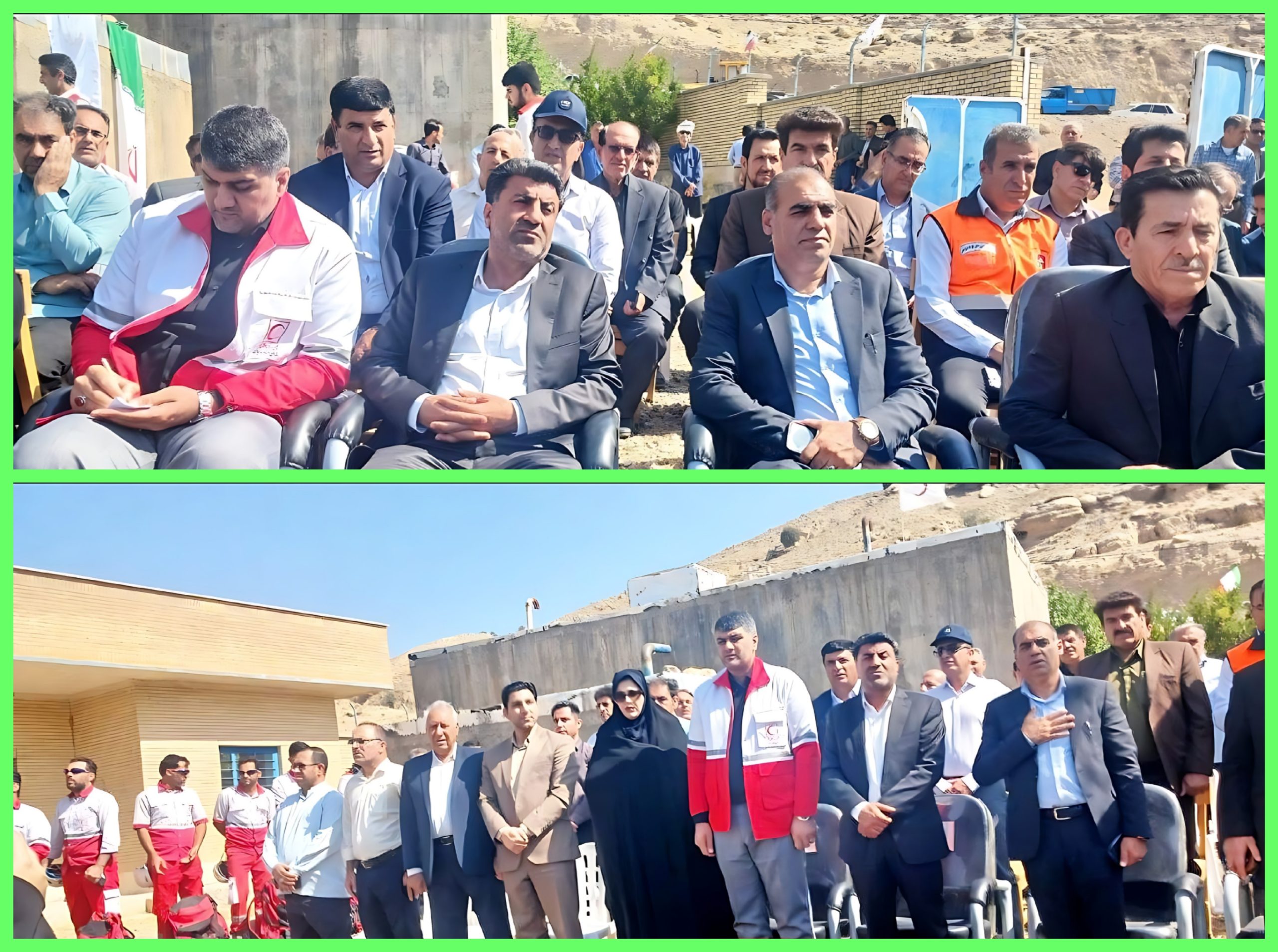 آغاز ساخت پایگاه امداد و نجات «یادمان شهدای امدادگر» در سهراهی محور آبدانان و زرینآباد به میمه